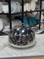 ⁦🥘 حافظة طعام شهلاء – 2000 مل | فضي⁩ - الصورة ⁦3⁩