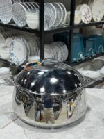 ⁦🥘 حافظة طعام شهلاء – 5000 مل | فضي⁩ - الصورة ⁦2⁩