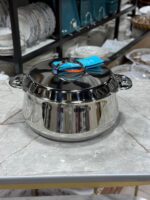 ⁦🥘 حافظة طعام ساهرة – 3500 مل – فضي⁩ - الصورة ⁦2⁩