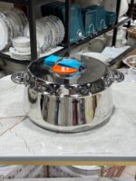 ⁦🥘 حافظة طعام ساهرة – 5000 مل – فضي⁩ - الصورة ⁦2⁩