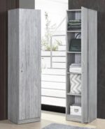 كبت 1 باب شفاف مع أرفف – تصميم تايلندي أنيق ومتين - Image 4