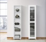 ⁦كبت 1 باب شفاف مع أرفف – تصميم عملي بلمسة ماليزية أنيقة⁩ - الصورة ⁦6⁩