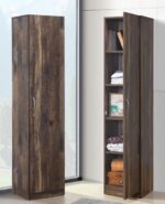 كبت 1 باب شفاف مع أرفف – تصميم تايلندي أنيق ومتين - Image 3