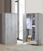 ⭐كبت ببابين مع أرفف وعلاقة – صناعة ماليزية - Image 3