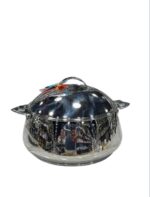 🥘 حافظة طعام شهلاء – 2000 مل | فضي