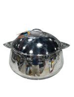 🥘 حافظة طعام شهلاء – 5000 مل | فضي