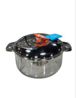 🥘 حافظة طعام أورشيد – خط ذهبي – 3500 مل