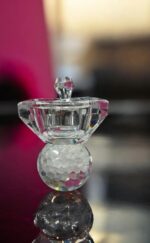 ⁦💎 مبخر كريستال أنيق – فخامة تليق بكل ركن⁩ - الصورة ⁦2⁩