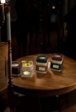 ⁦🌿 مبخر خشب فاخر مع غطاء وحزام جلد – لمسة طبيعية راقية⁩ - الصورة ⁦2⁩