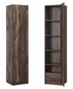 كبت 1 باب شفاف مع أرفف – تصميم تايلندي أنيق ومتين