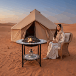 ⁦دوه شواء فسيفسائية قطر 80 سم⁩ - الصورة ⁦2⁩