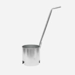 ⁦حمالة فحم معدنية XL بمقبض طويل⁩ - الصورة ⁦2⁩