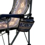 ⁦كرسي تخييم قابل للطي بنقشة بدوية⁩ - الصورة ⁦2⁩