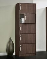 ⁦لوكر خشب ٥ باب مع قفل (ماليزي) – موديل 5042⁩ - الصورة ⁦2⁩